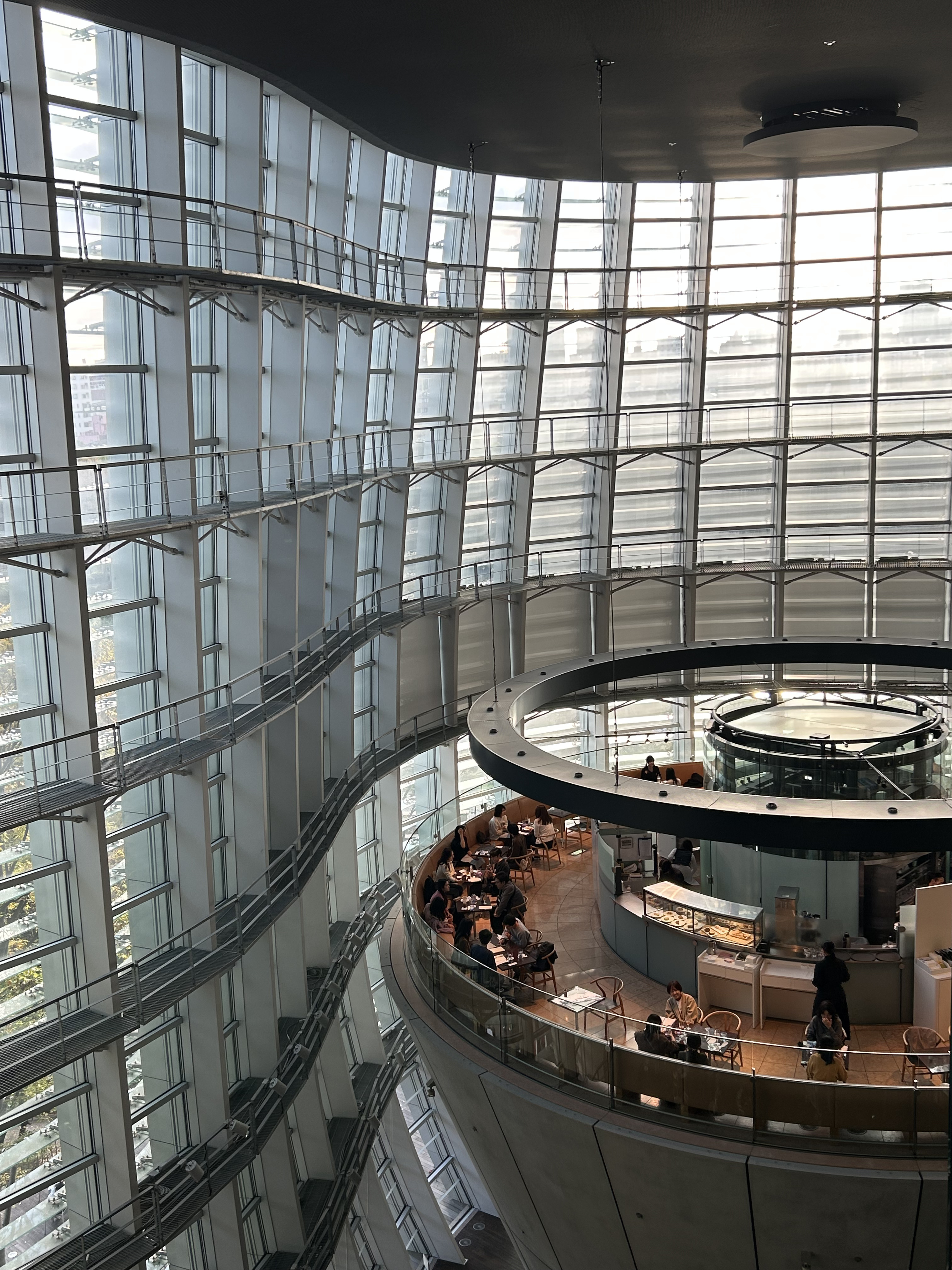 Caffe inside a museum